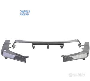 DIFFUSORE BMW F80 F82 F83 M4 CARBONIO DOPPIA