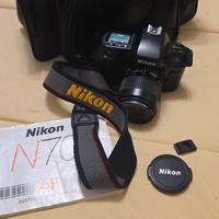 Nikon N70 (F70) Reflex Analogica + Obiettivo Nikko