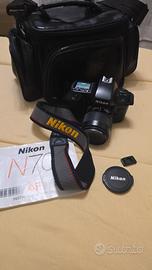 Nikon N70 (F70) Reflex Analogica + Obiettivo Nikko