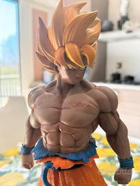Action Figure Goku resina verniciato con aerografo