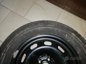 Ruota Completa 195/65 R15 91V con Cerchio Ferro