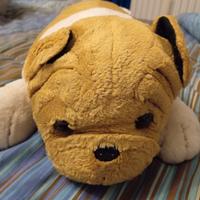 peluche cane Sharpei bulldog vintage 