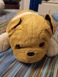 peluche cane Sharpei bulldog vintage 