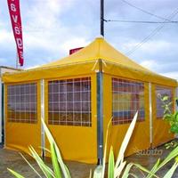 Gazebo airone corallo 3x3 giallo nuovo in stock