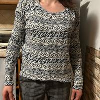 Maglia a maniche lunghe donna taglia M
