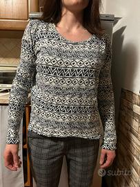 Maglia a maniche lunghe donna taglia M