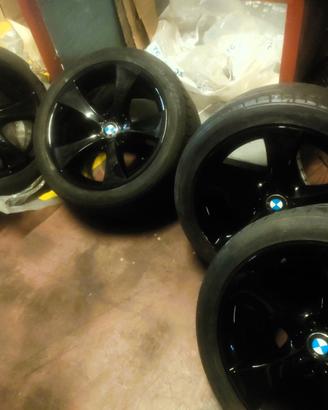 4 cerchioni neri + pneumatici BMW X6 XDRIVE35D