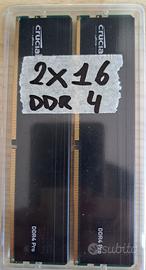 Crucial Pro RAM DDR4 32GB Kit (2x16GB) 3200MHz