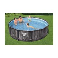 Piscina Rotonda 366x100 cm Scaletta e Filtro NUOVA