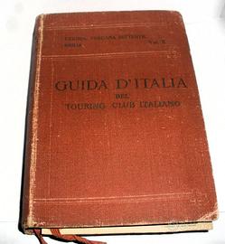 N°1 volume del touring Club Italiano primi del 900