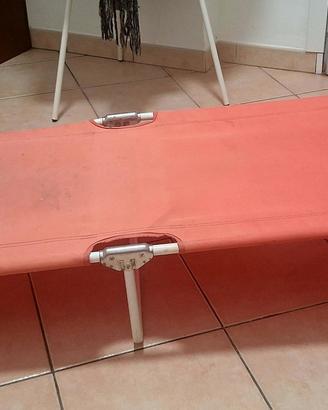 sdraio  con chiusura a modalitá lettino