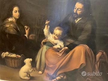 Antico dipinto dell 800