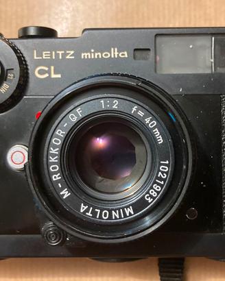 Leitz Minolta CL con Rokkor 40/2  REVISIONATA