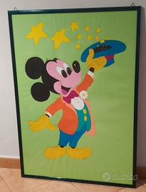 Stampa Vintage Topolino Disney  Anni 80/90