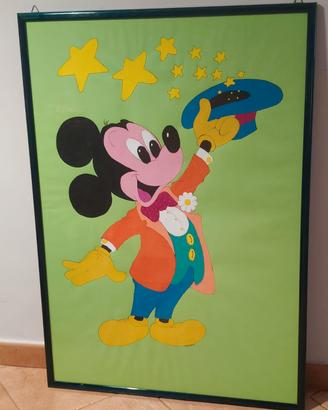 Stampa Vintage Topolino Disney  Anni 80/90