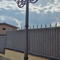 lampione in ghisa
