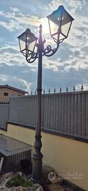 lampione in ghisa