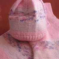 sciarpa e cappellino in lana bambina 