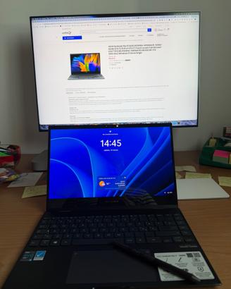 NoteBook ASUS touchscreen con penna inclusa