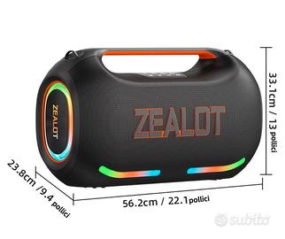 Altoparlante wireless ZEALOT ZE41 NUOVO