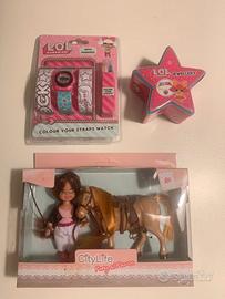 Giochi lol city life pony per bambini + tre anni