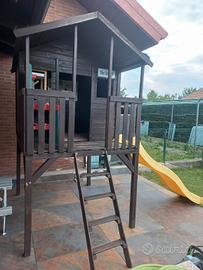 Casetta di legno per bambini per esterno
