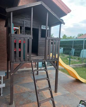 Casetta di legno per bambini per esterno