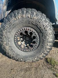 cerchi beadlock  e gomme 35 -12,50 -R15