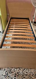 letto singolo con cassetti 