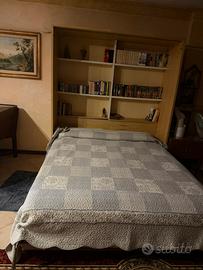 Letto matrimoniale a scomparsa