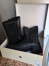 Stivali Biker SHEEN Neri N.41 NUOVI con Scatola