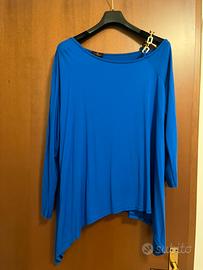 maglia punta asimmetriche con catena