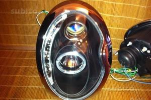 Coppia fari Led mini cooper R50 01-06 neri