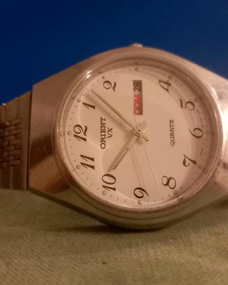 OROLOGIO VINTAGE ORIENT QUARTZ UOMO DAYDATE 