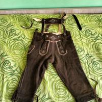 vestito tirolese per bambino, taglia 122 cm