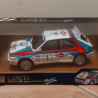 MODELLINO LANCIA DELTA HF INTEGRALE 1:18