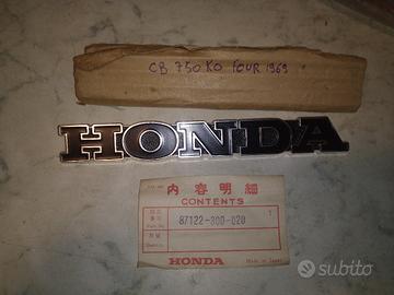 Emblema scritta HONDA CB750K0 1969 NUOVO