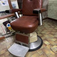 Poltrona da barbiere vintage