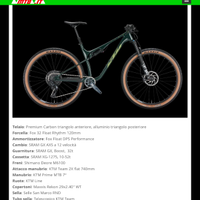 MTB muscolare KTM scarp MT PRO 2022 misura L