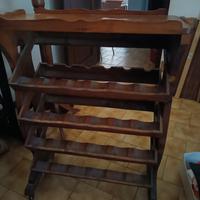 carrello portabottiglie 