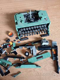 LEGO MACCHINA DA SCRIVERE USATA NON COMPLETA