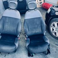 Interni, fanali, specchio Fiat Panda