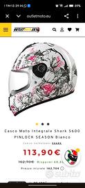 Casco Shark donna tg S