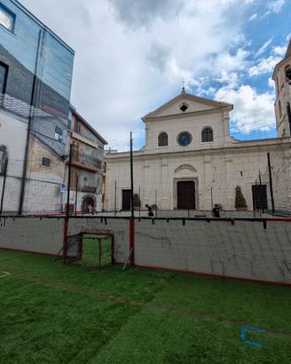 Campo Street Soccer Professionale Modulare + Erba