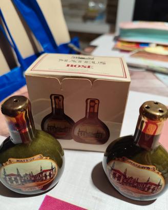 Coppia sale e pepe vintage Mateus Rosé 