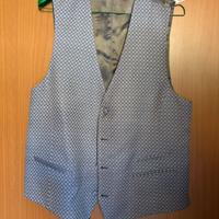 Gilet+Plastron+fazzoletto da taschino DIGEL- sposo