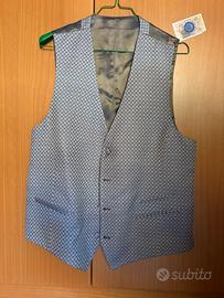 Gilet+Plastron+fazzoletto da taschino DIGEL- sposo
