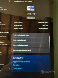 Samsung tab s7 fe