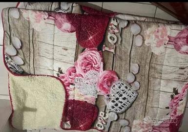 trapunta singola con lana