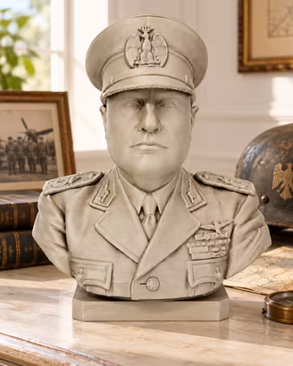 Benito Mussolini Il Duce Busto collezione - 20 cm